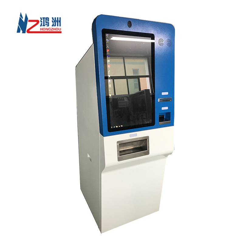 Best Sale 2D Qr Scanner Receipt Printer Cash Deposit Withdrawal Virtual Currency Exchange Machine ATM