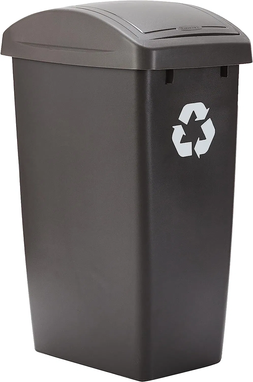 Swing Top Home Kitchen Easy Access Disposal and Slim Modern Trash Can