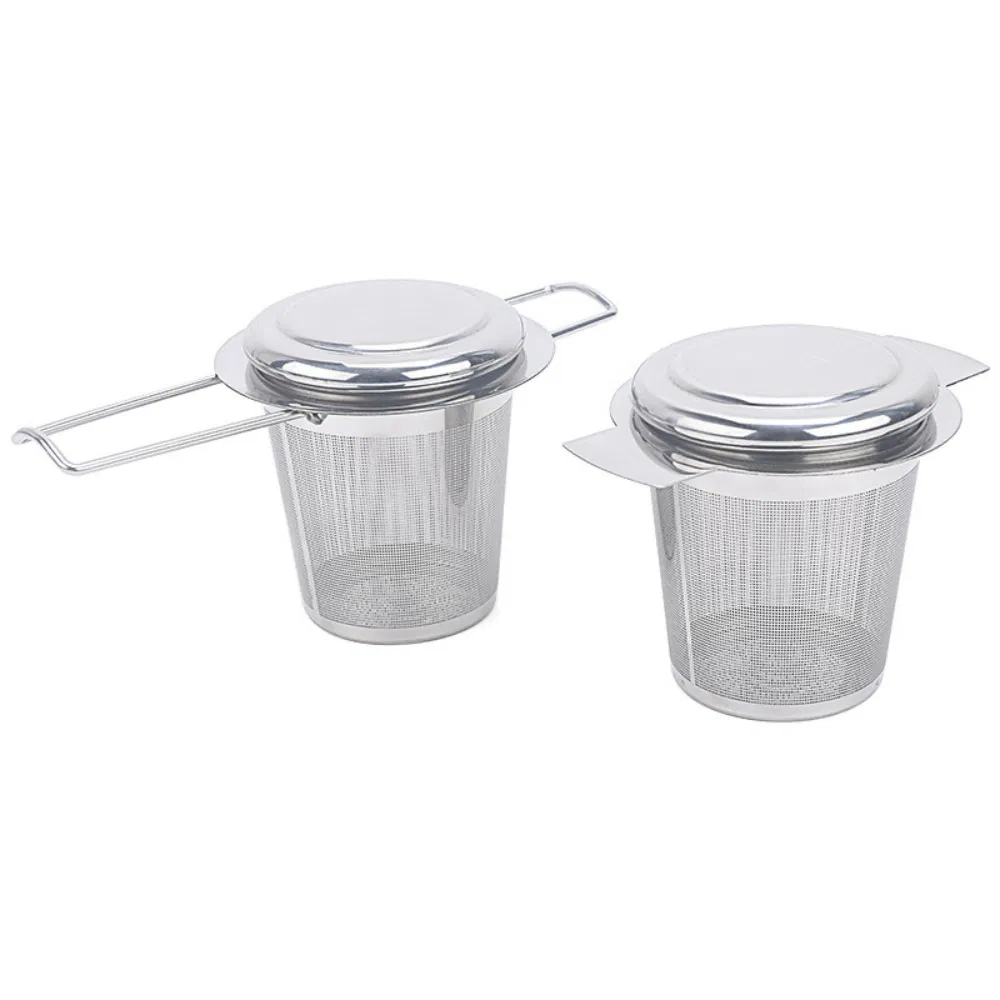Premium Double Handle Loose Leaf Tea Infuser for Perfect Brewing