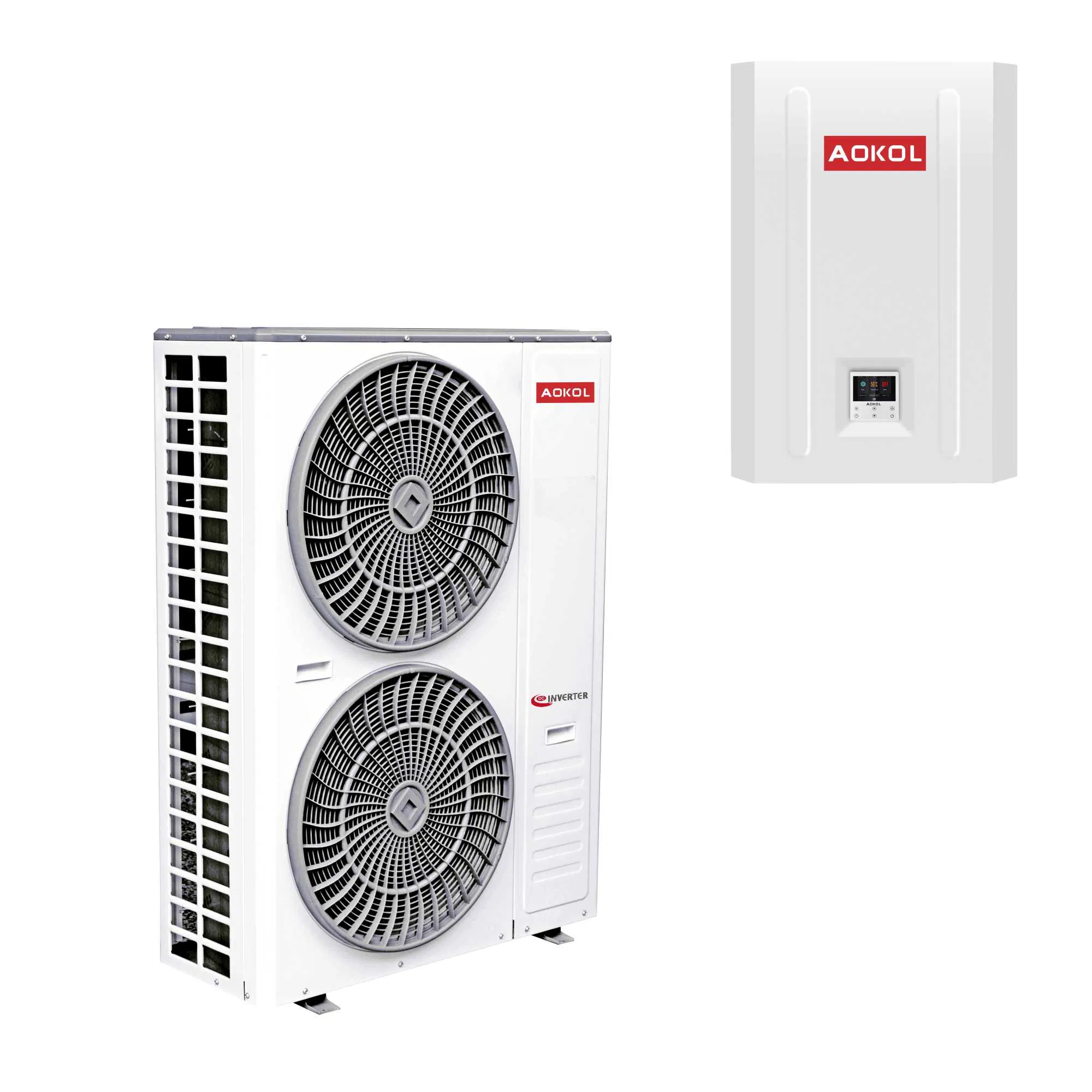 Evi Low Temperature DC Inverter Air to Water Heat Pump, R32 New Gas Heat Pump WiFi Controller, European Market Heat Pump. OEM Heat Pump Factory