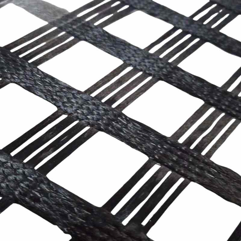 Tensile Fiberglass Geogrid, Excellent Mechanical Properties, for Ground Improvement for Highways, Railways, Bridge Piers