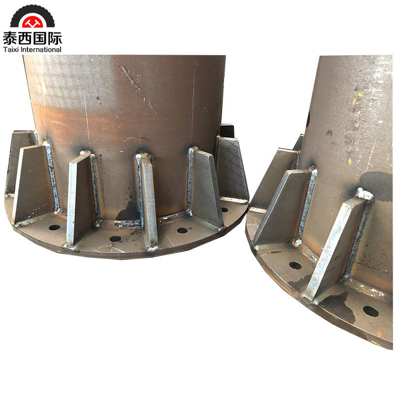 Factory Customized Welded Circular Pipe Columns Large Diameter Steel Pipe Support Column