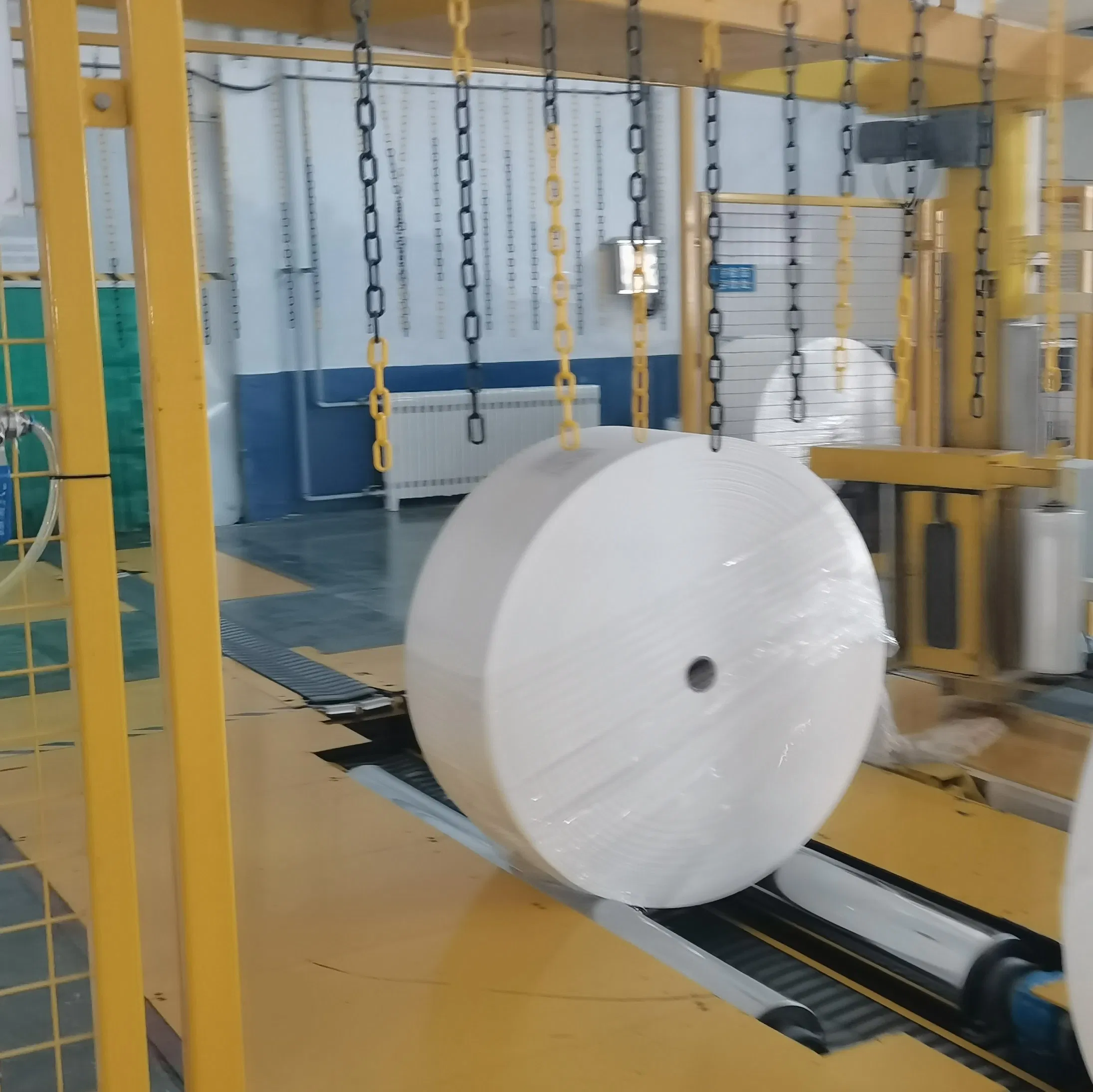 Virgin White Jumbo Large Paper Rolls Big Raw Tissue Paper Jumbo Roll Toilet Tissue Mother Roll Paper Papel En Rollo