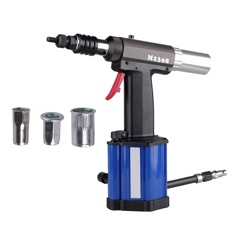 M2308 Industrial Grade Hot Air Hydraulic Rivet Gun M3-M8 Fully Automatic Convenient Pneumatic Rivet and Nut Guns