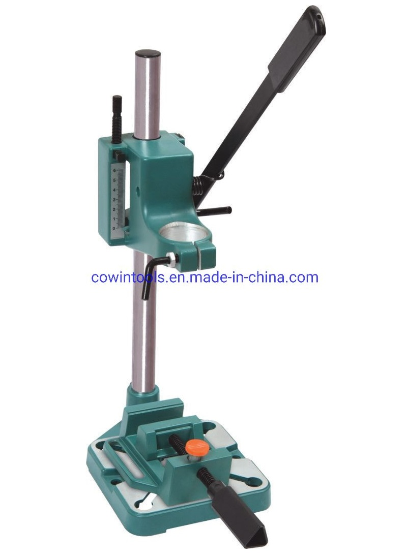 Drilling Stand Holder Bench Pillar Pedestal Clip and Drill Press Vise