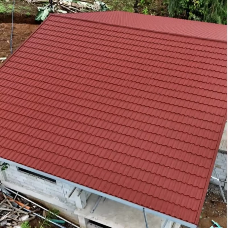 Durable Stone Coated Roofing Sheets for Building Construction