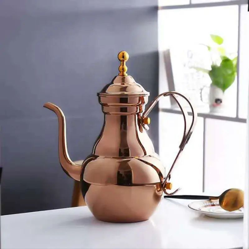 Кофейник с фильтром из нержавеющей стали