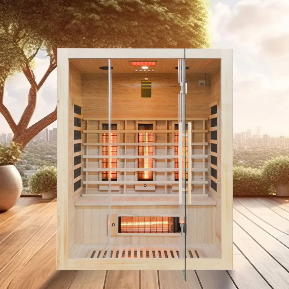 Инфракрасная сауна на 3 человек из хемлока