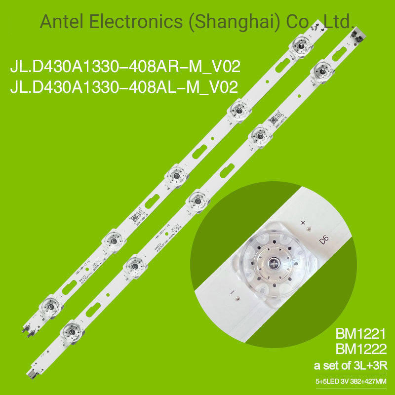 Лампа подсветки Samsung 43" Un43tu8000 JL.D430A1330-408AL