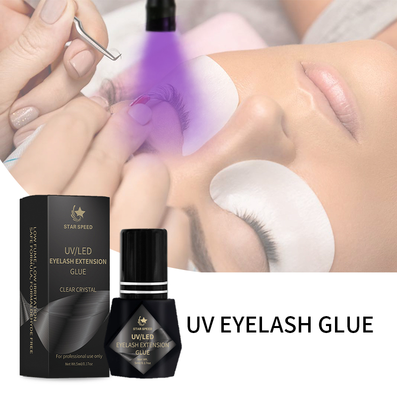 Premium Quick Dry Microweave LED UV Eyelash Extension Glue for Eyelash Grafting Wholesale