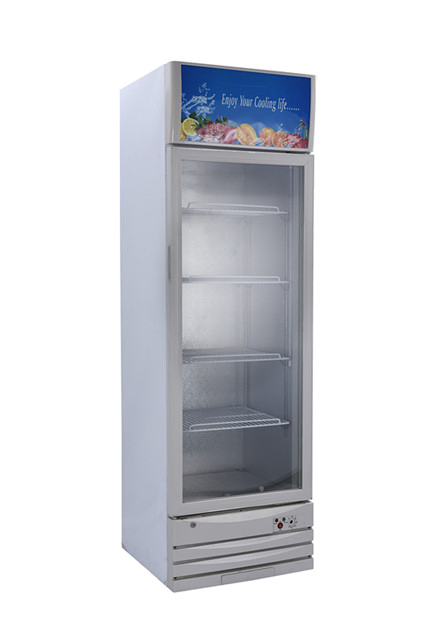 24V LC-300 Solar Glass Display Showcase for Cold Beverage