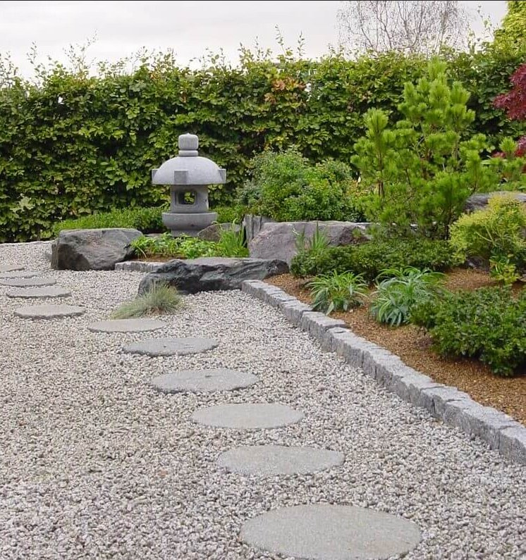 G603 Rough Cut Surface Stepping Stone for Outdoor Garden Park