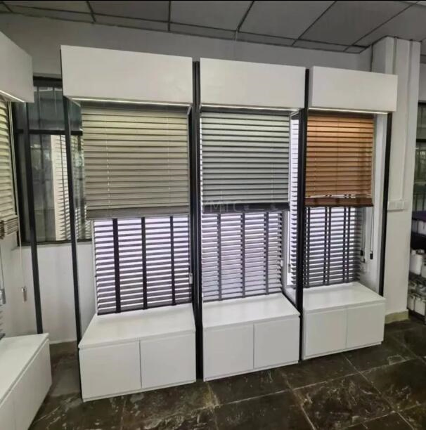 2" PVC Custom Cordless Venetian Blinds with Wand Control