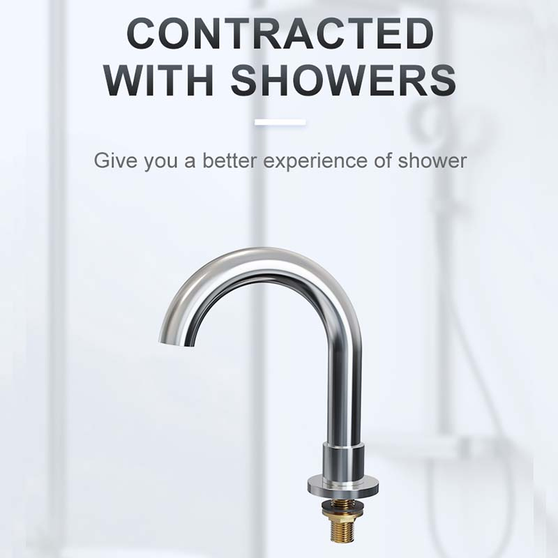 Proway Big Spout Bathtub Faucet Bathroom High Pressure Bathtub Waterfall Faucet