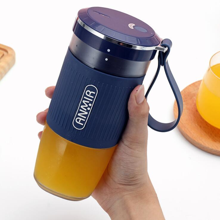 2021 New Juice Cup Rechargeable Portable Juicer Mini Portable Blender Mini Home Low Noise Baby Food USB Fruit Juicer