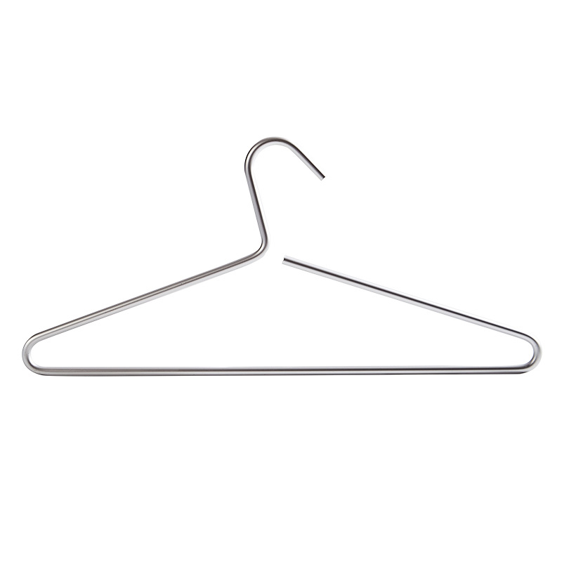 8mm Thickness Solid Bold Aluminum Alloy Clothes Hangers Household Clothes Hanger Metal Wardrobe Clothes Drying Rack