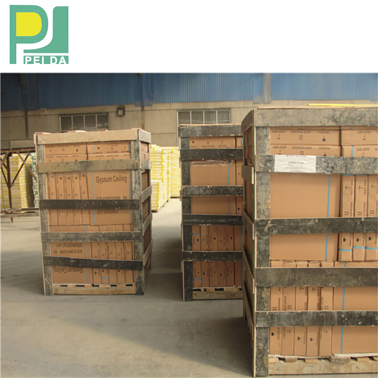 9mm Customizable Heat Proof Plasterboard Grg Gypsum Ceiling 2X2