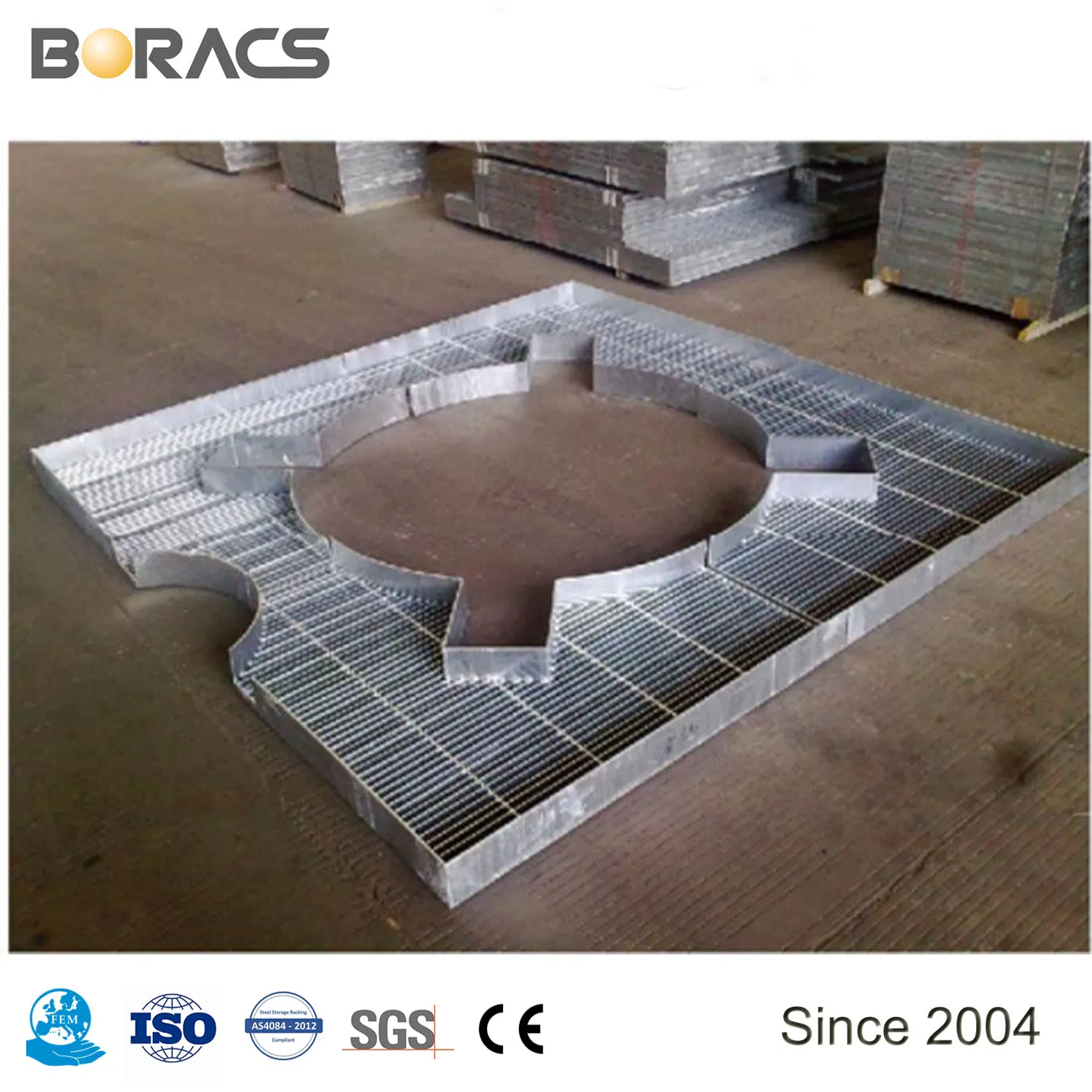Steel Grating Steel China Factory Price Heavy Duty Drain Trench Floor Platform Stainless Steel Floor Grating