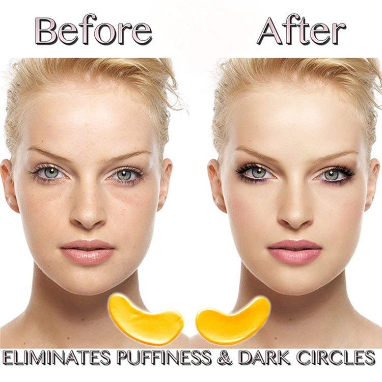 Collagen Dark Circles Under Eye Bags Gold Eye Mask