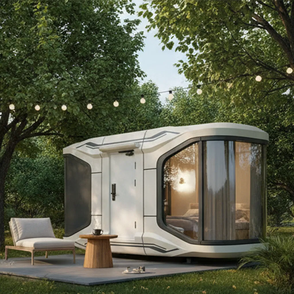 Camping Prefabricated Space Capsule House Factory Price Modular House Container House Portable Modular Price Modern Mobile Building