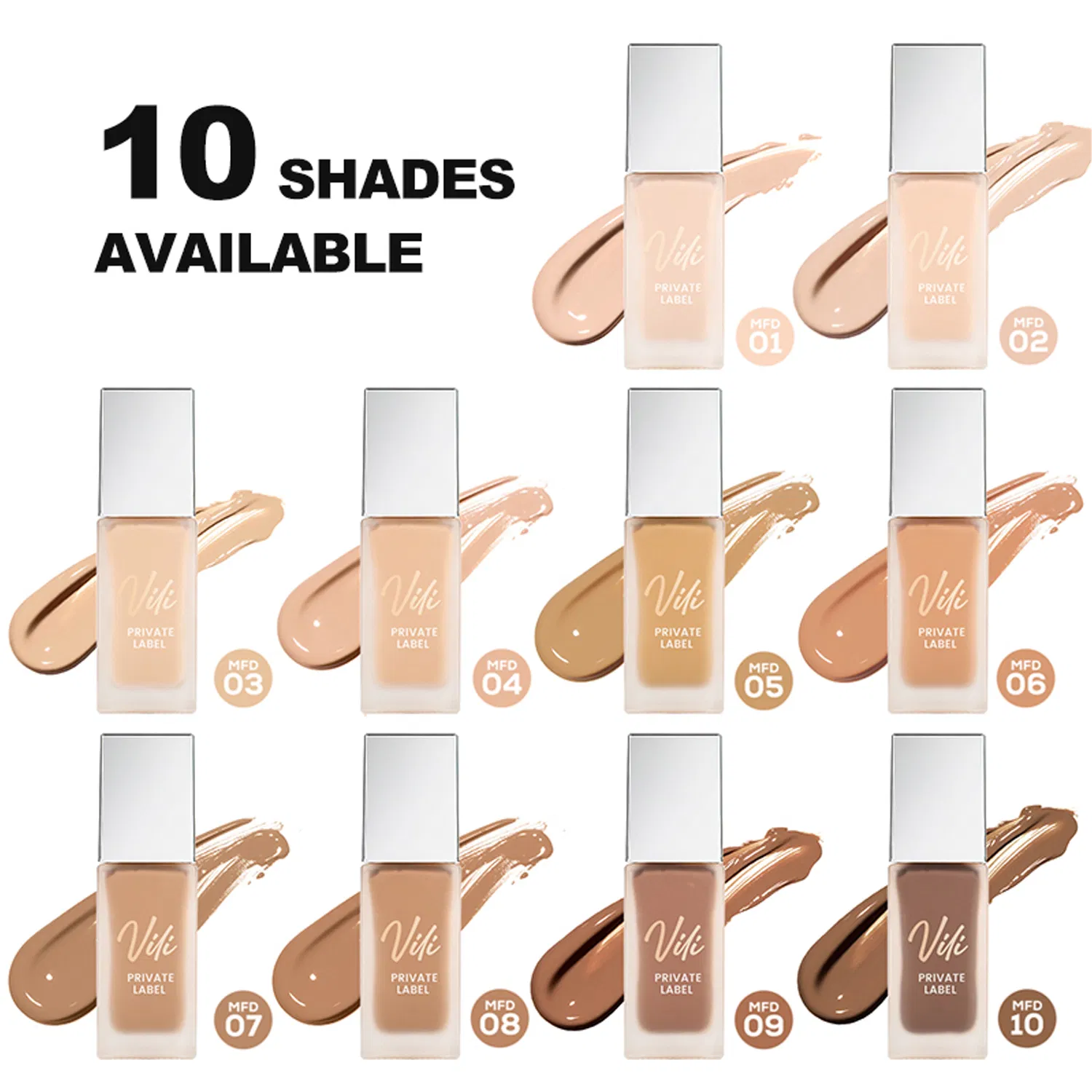 OEM Custom Logo Daily Makeup Foundation
