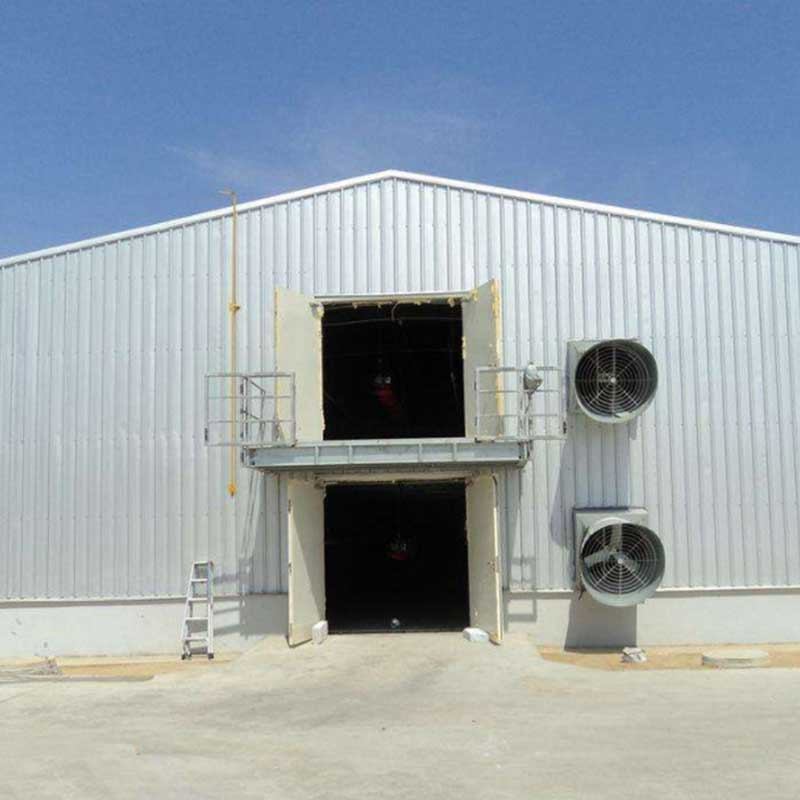 Energy-Efficient Prefabricated Steel Structure Cattle Shed House Cow Housing