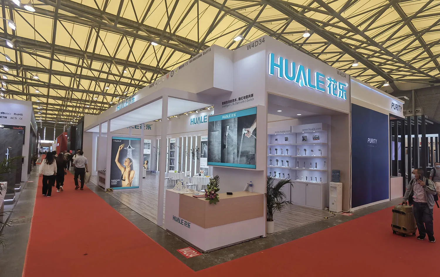 High Quality Stainless Steel Double Lock Extensible Shower Hose for Bathroom