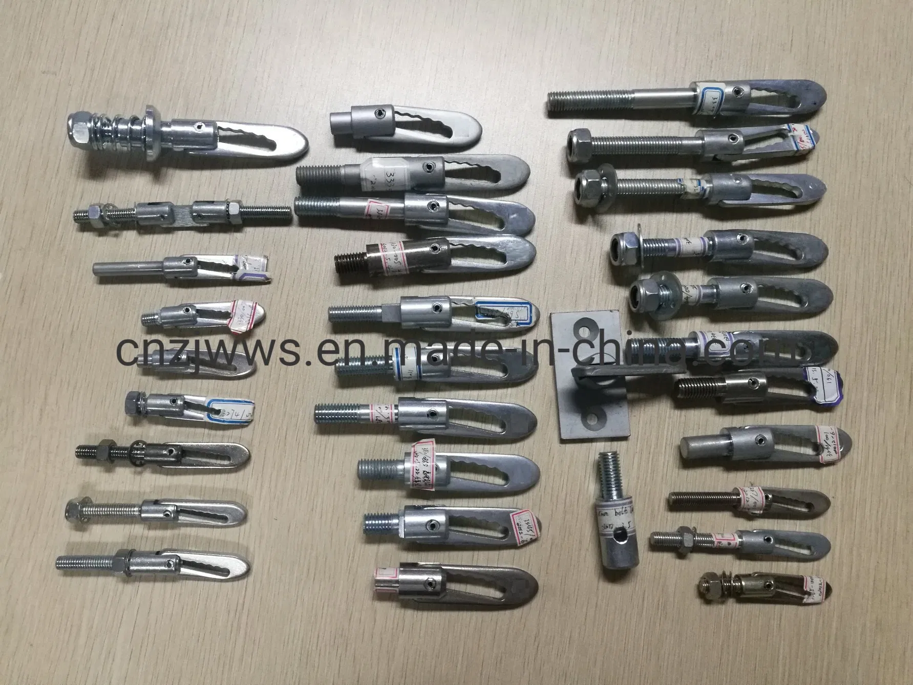 Zinc Plated M8, M10, M12 1/2"Unf Drop Latch Antiluce Fastener