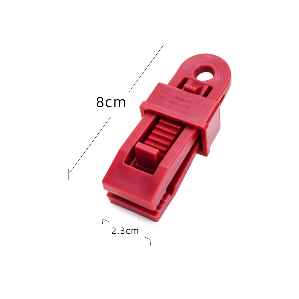High Quality Firmly Fastening Outdoor Camping Canvas Plastic Tent Clips