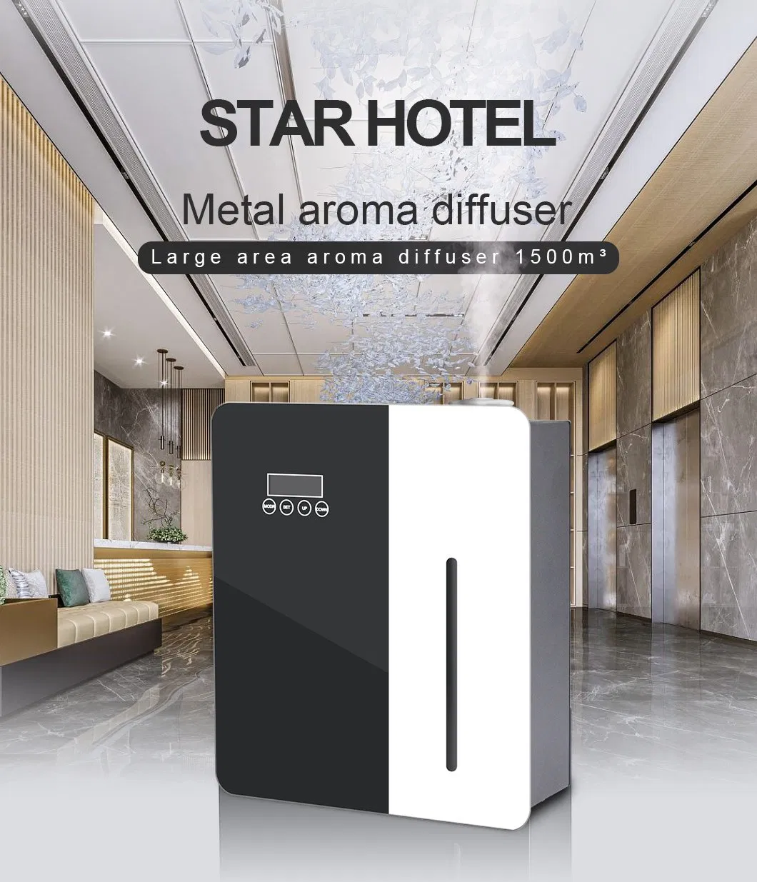 Commercial Fragrance Machine Essential Oil Blue Tooth WiFi Aroma Scent Diffuser