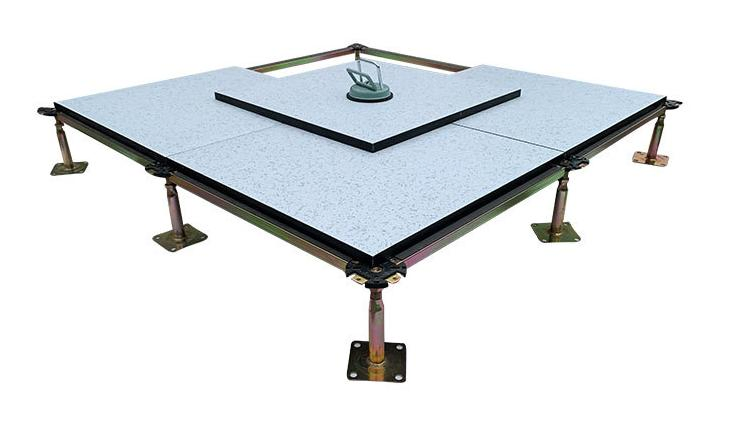 Strong Load-Bearing Capacity Ceramic Antistatic Access Flooring for Communication Center