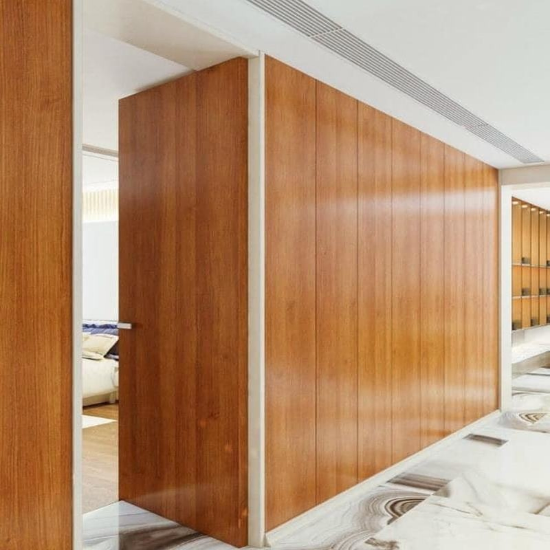 Vietnam's Top Choice Waterproof Fire-Resistant PVC Partition Wall with Termite Protection