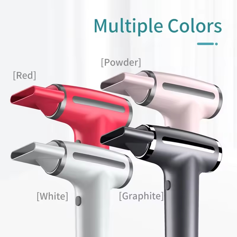 Portable Hair Dryer with Wireless Functionality and Power