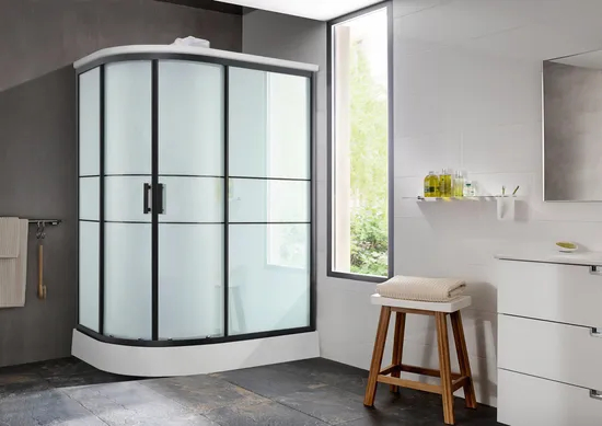 Glass Shower Cabin All in One Bathroom Prefab Toilet Bathroom