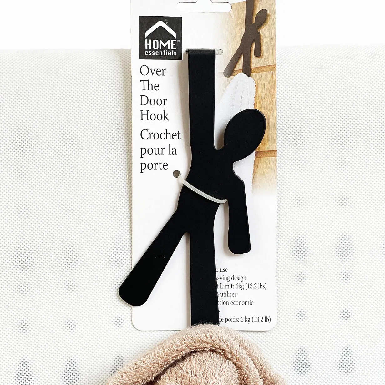 Functional Space Saving Hooks for Small Clothes Hanger