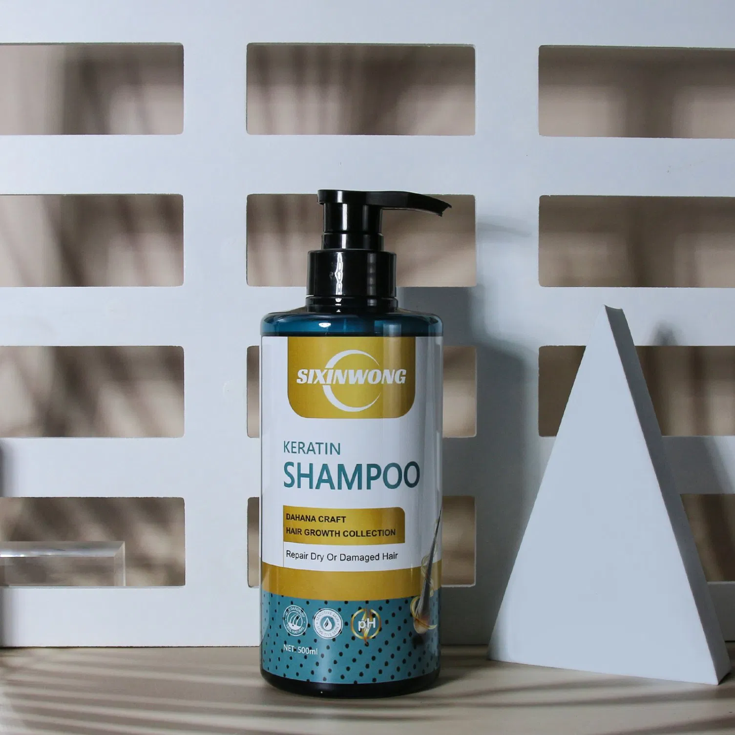 Beauty Hair Care Cosmetics Deep Moisturizing Repair Scalp Hair Keratin Shampoo