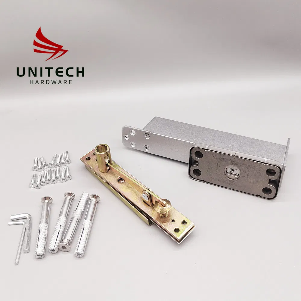 No Digging Door Closer Hydraulic Wooden Door Patch Fitting Floor Spring Hinge