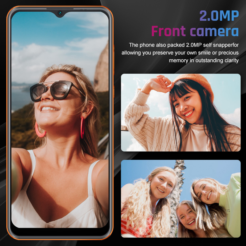 Vtex 6.5 Inch Cheap Price Quad Core Waterdrop HD Screen Dual SIM Android13 Smart Mobile Phones Cell Phone