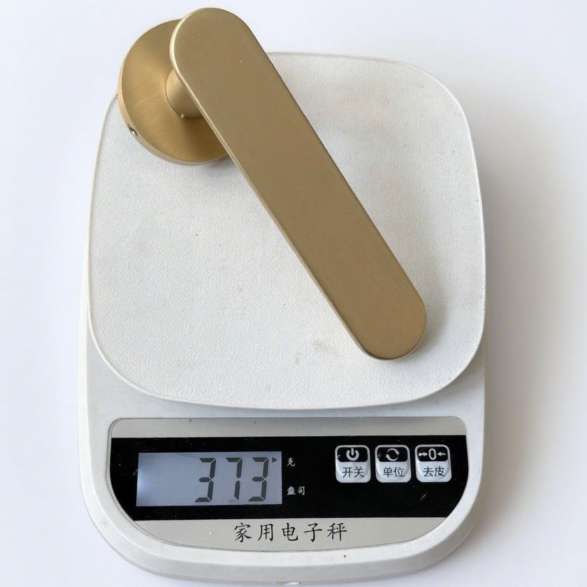 Modern Simple Solid Zinc Alloy Silent Split Door Lock Handle