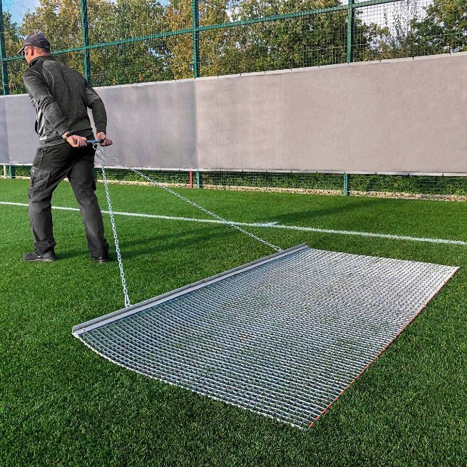 Field Drag Mat of 6ftx8FT Baseball Grass Rake Galvanized Steel