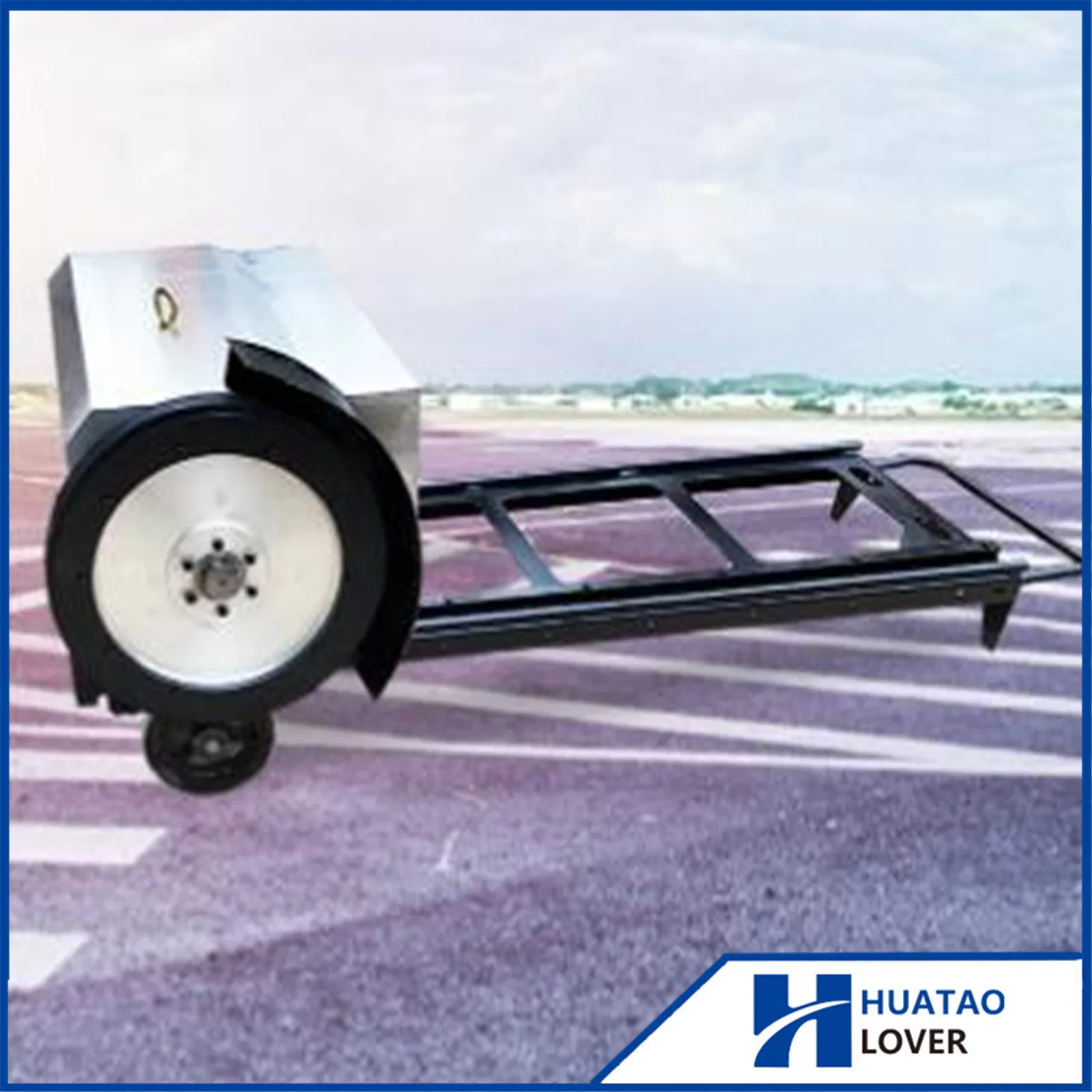 Рельсовая алмазно-канатная пила с постоянным магнитом