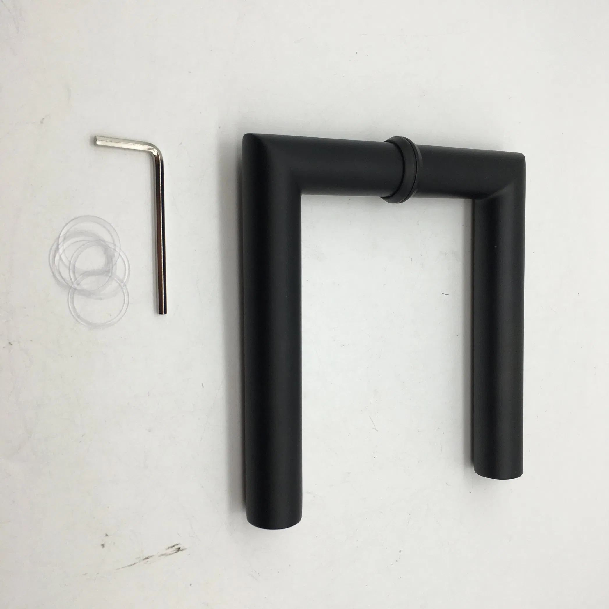 Beautiful Black Space Stainless Steel Door Handle for Interior Door