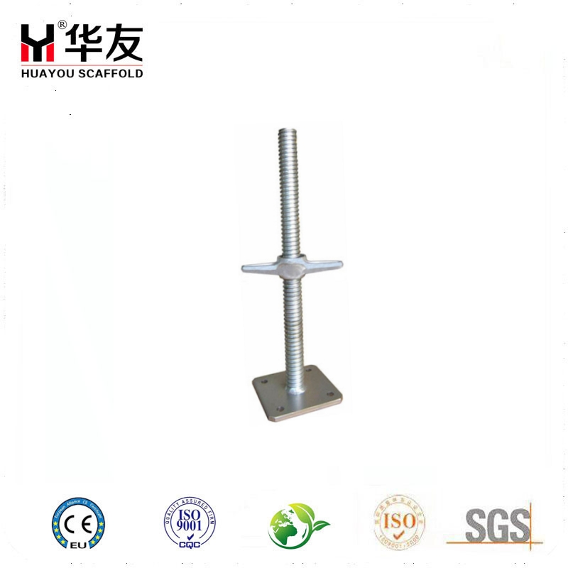 Hollow Scaffolding Shoring Jack Base with Screw Ladder Scaffolding Parts