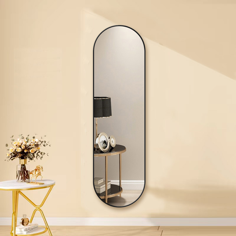 Custom Size Right Angle Frame Mirror