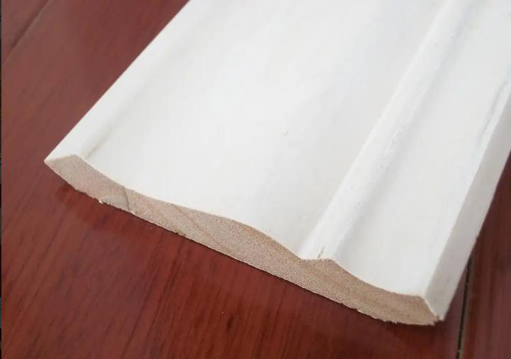 Solid Real Wood Skirting Wood Molding Flooring Accessory Wall Skirting Line