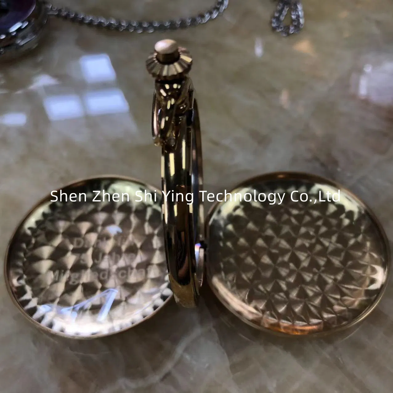 Fashion Necklace Watch Mechanical Pocket Watches with Stone