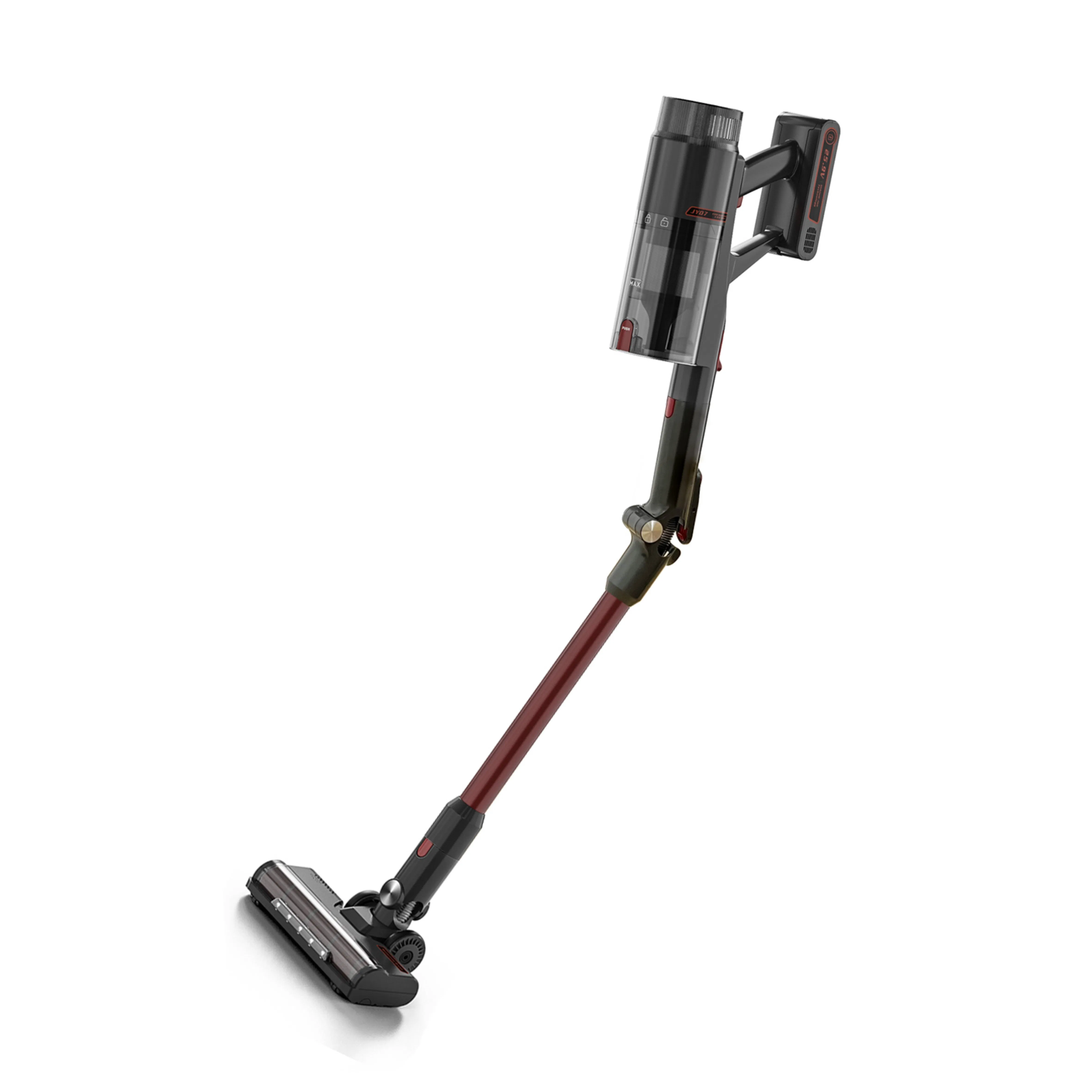 450W LED Screen BLDC Brushless Motor Cyclone Stick Upright Portable Vacuum Cleaner