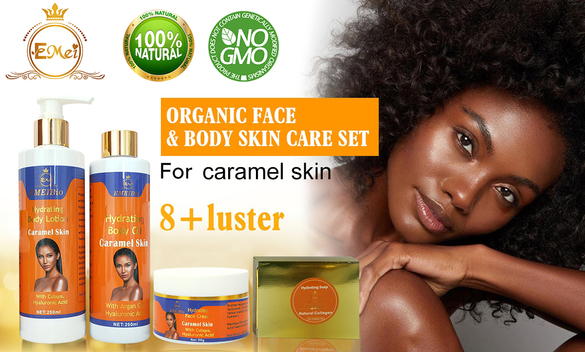 Natural Beauty 7 Days Caramel Skin Beauty Skin Care Set Oily Rejuvenation Brightening Caramel Skin Care Kit