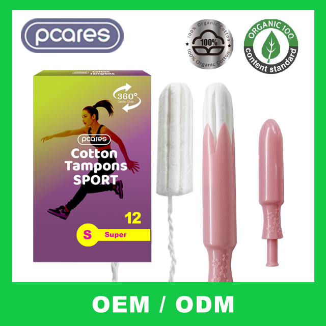 Super Absorbent Tampons with Applicator for Heavy Flow Days