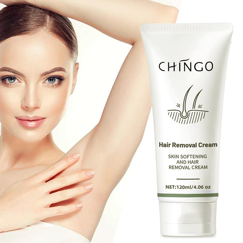 Natural Gentle Effective Hair Removal Cream for Sensitive Skin Smoothing